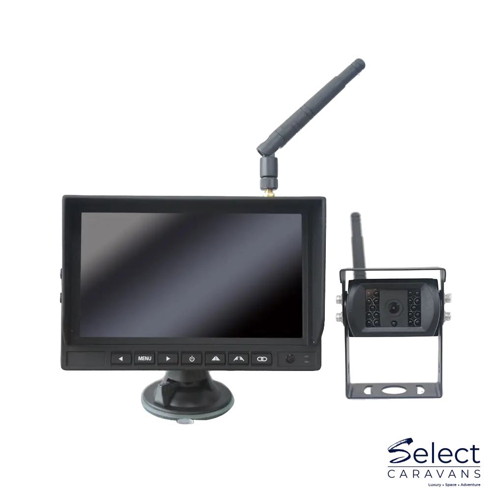 1080P Full Hd Camera System – 7” Monitor Removable With Suction Cup Accessory