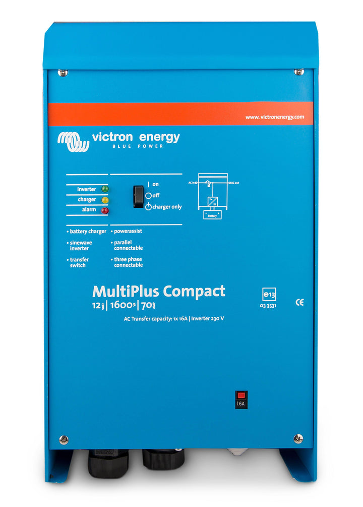 Victron Energy MultiPlus 12/1600/70-16 230VAC Inverter/Charger - Select Caravans Limited