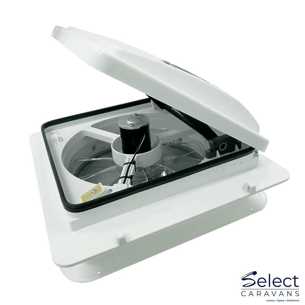 MaxxFan Plus with Thermostat Power Lift Rain Sensor and Remote Accessory