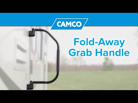 Camco Fold-Away Grab Handle - Large