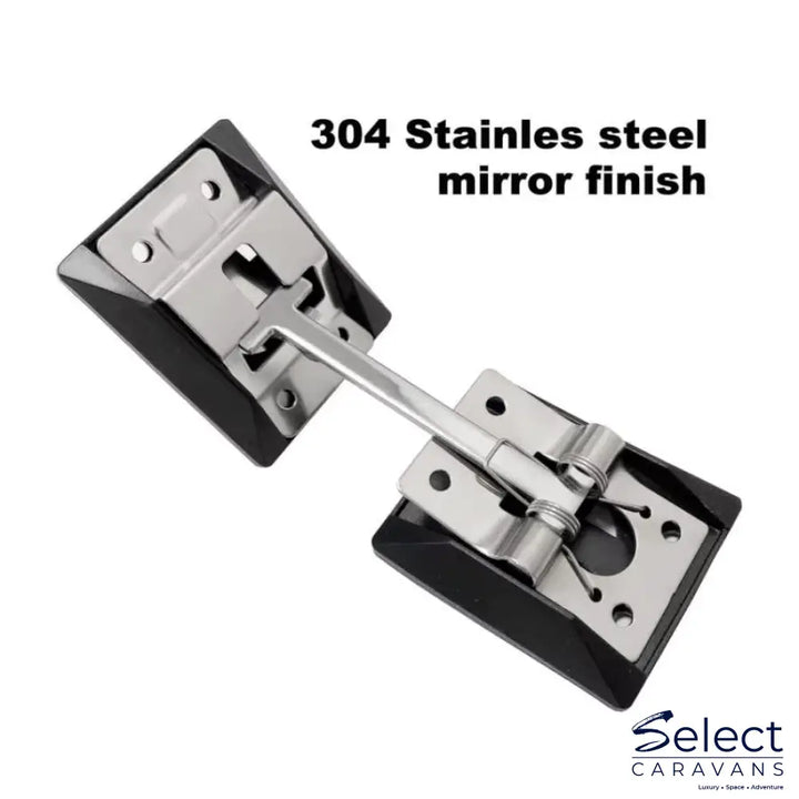 T-style entry door latch