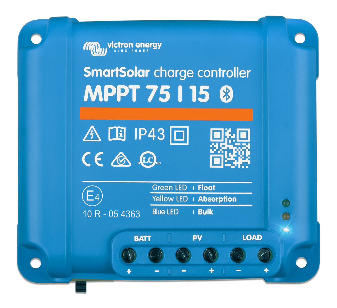 Victron SmartSolar MPPT solar charge controller for caravan and off-grid systems