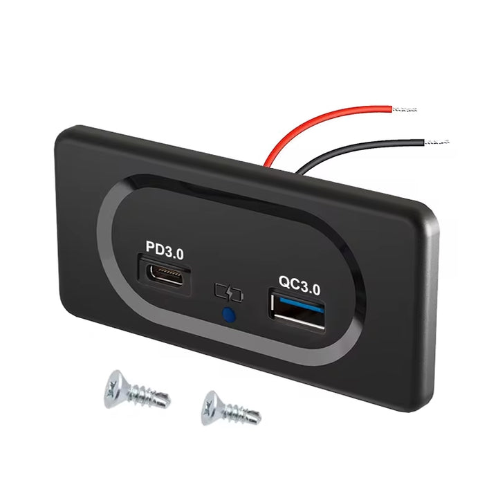 12V RV USB Wall Outlet