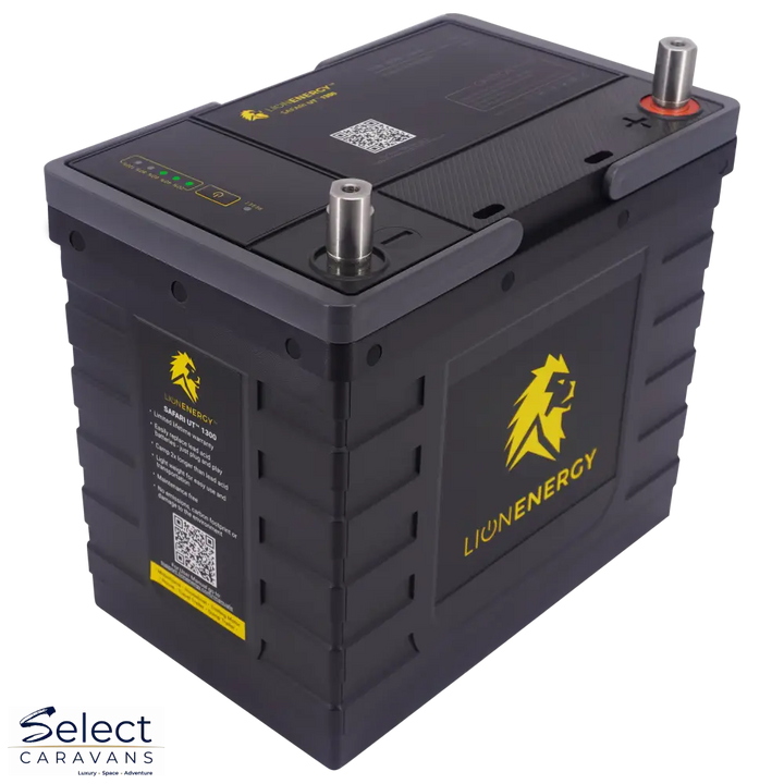 105 AMP HR Lithium Iron Phosphate (LiFePO4) Battery - Select Caravans Limited