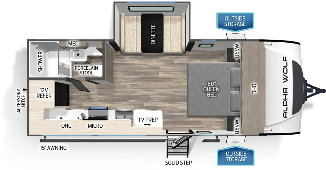 17MKE, Touring, 2 berth