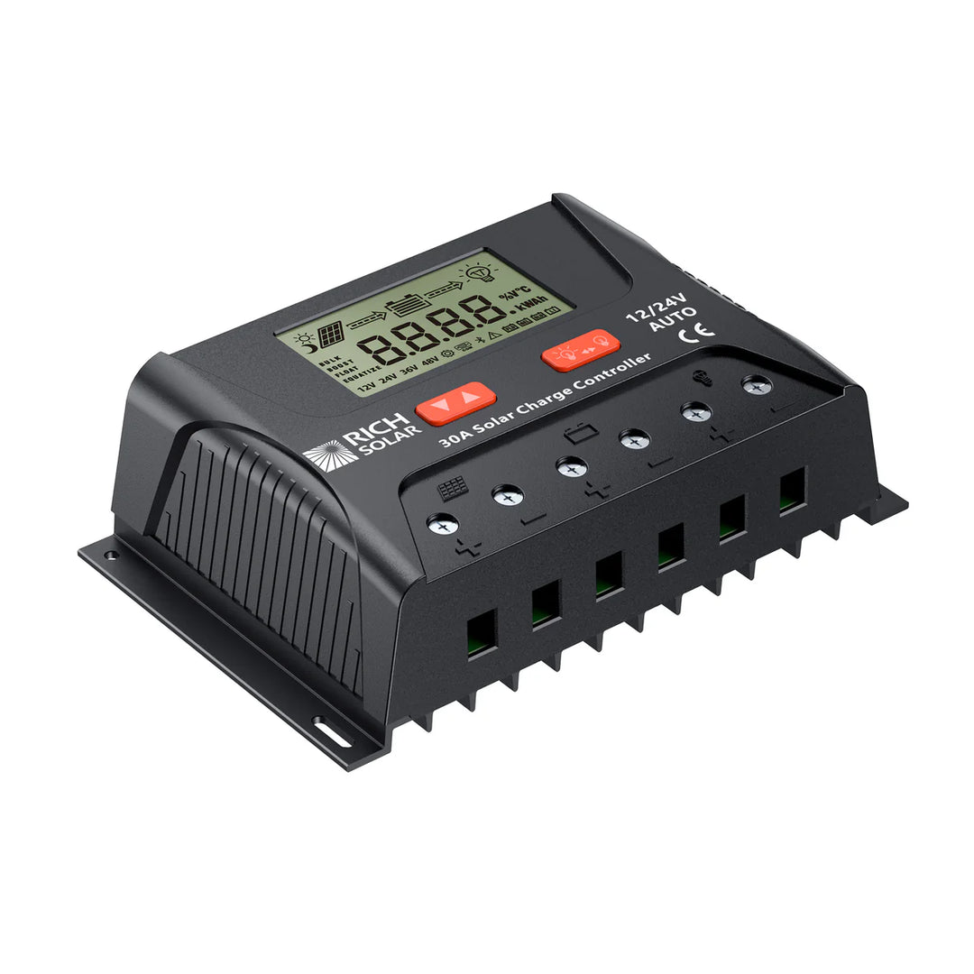 Rich Solar 30A pwm solar charge controller