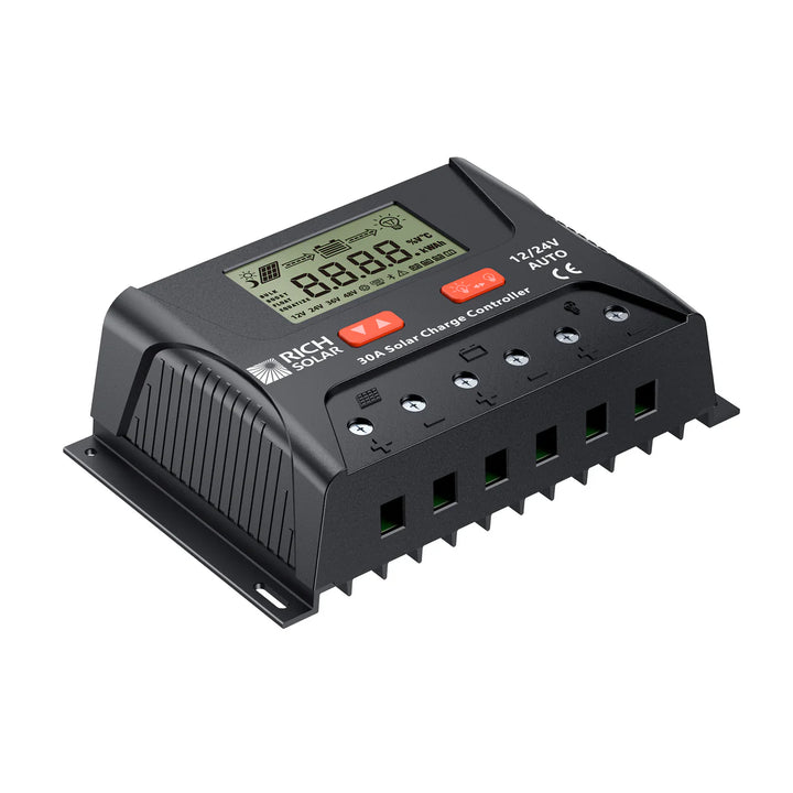 Rich Solar 30A pwm solar charge controller