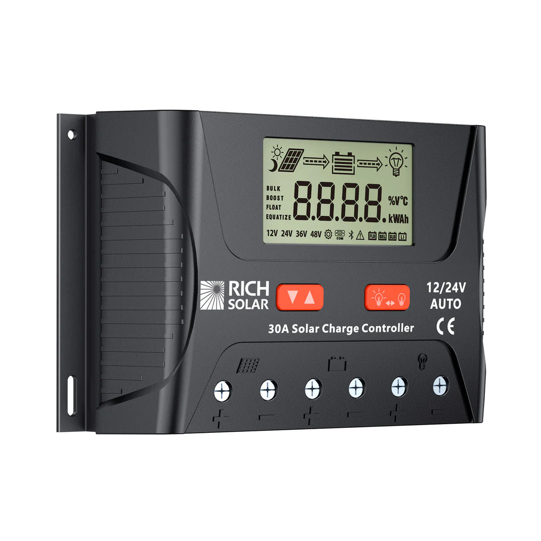 Rich Solar 30A pwm solar charge controller