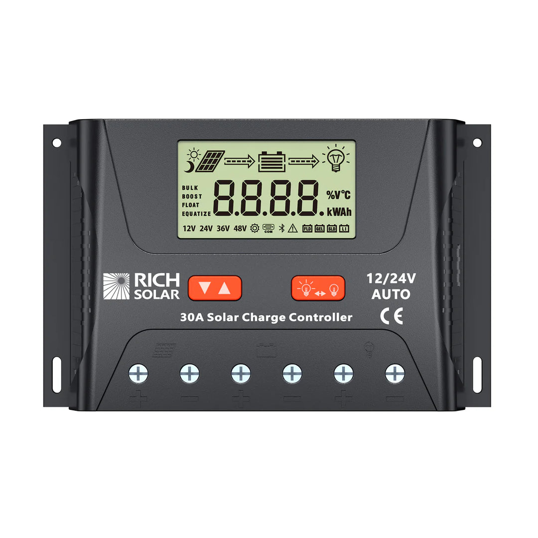 Rich Solar 30A pwm solar charge controller