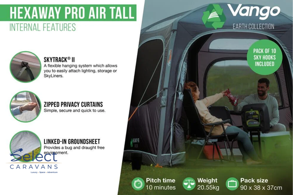 Vango HexAway Air Tall Drive Away Awning product image 3