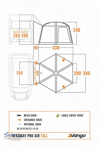 Vango HexAway Air Tall Drive Away Awning product image 4