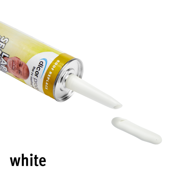 Dicor 551LSW white non-sag caravan roof sealant – product view