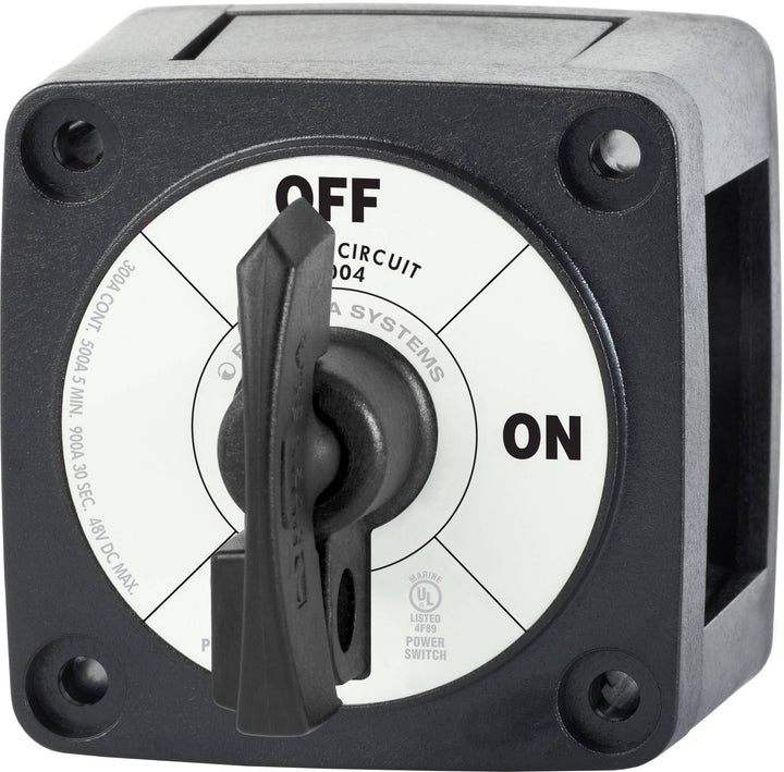Blue Sea M Series Battery Switch - ON/OFF, 300A, With Lock Key - Battery Switch