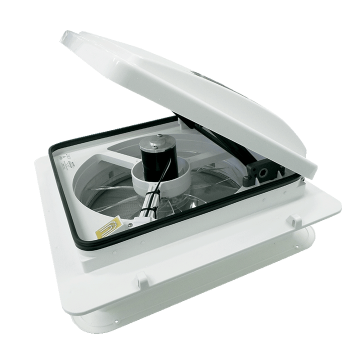 MaxxFan Plus with Thermostat Power Lift Rain Sensor and Remote Accessory