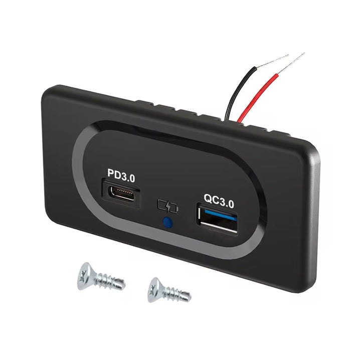 12V RV USB Wall Outlet