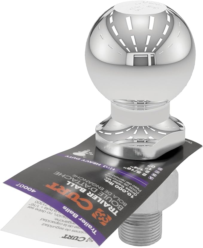 CURT 40007 Chrome Tow Ball - Select Caravans Limited