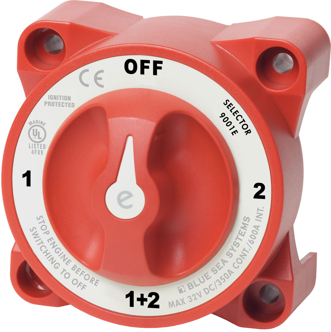 Blue Sea E Series Battery Switch - 1/2/Both, 350A - Battery Switch