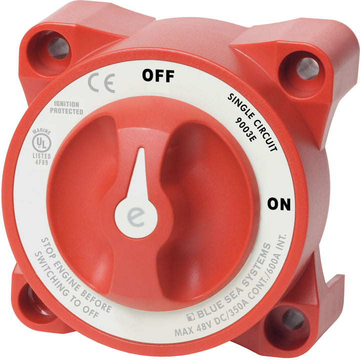 Blue Sea E Series Battery Switch - On/Off, 350A - Battery Switch