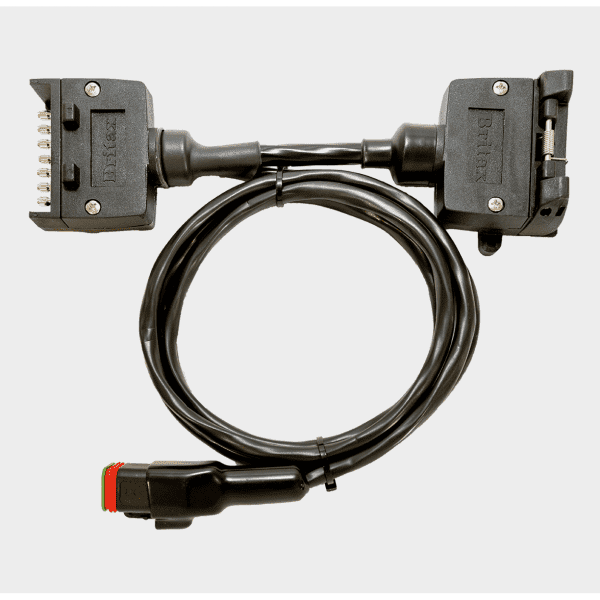 Elecbrakes Eb2 Bluetooth Brake Controller & 7 Pin To Connector Plugs Accessory