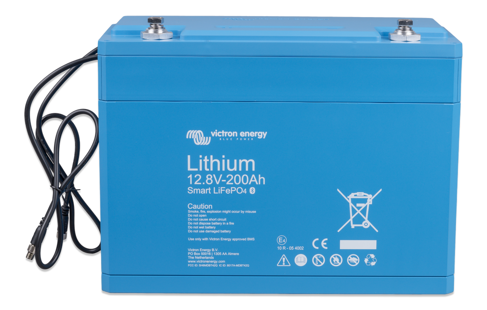 Victron Smart Lithium LiFePO4 Battery - 12.8V / 200Ah - Lithium Battery