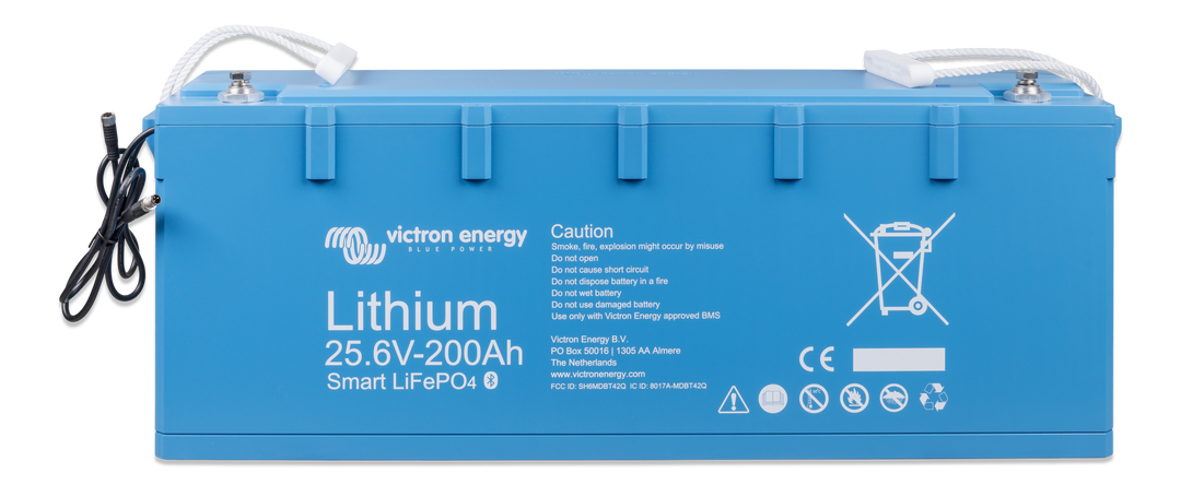 Victron Smart Lithium LiFePO4 Battery - 25.6V / 200Ah - Lithium Battery
