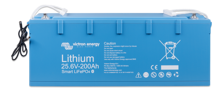 Victron Smart Lithium LiFePO4 Battery - 25.6V / 200Ah - Lithium Battery