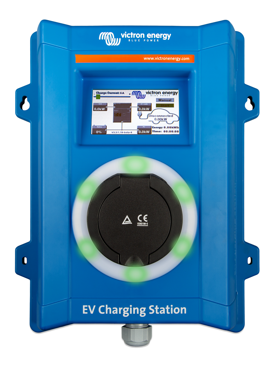 Victron EV Charging Station 22kW top view