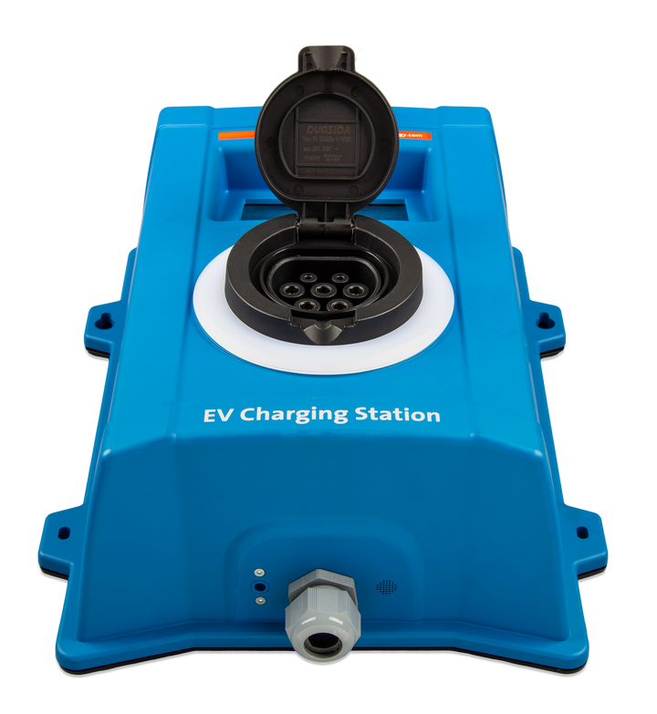 Victron EV Charging Station 22kW front angle open