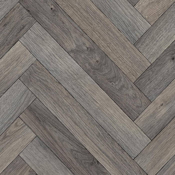Grey Oak Herringbone