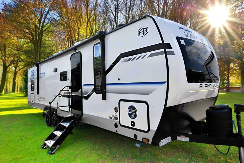 Alpha Wolf slide-out caravan for sale in New Zealand