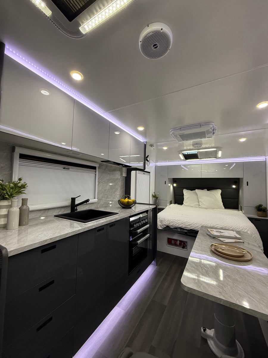 Caravan interior colour example