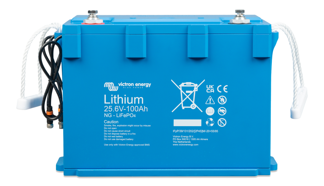 Victron NG Lithium LiFePO4 Battery - 25.6V / 100Ah - Lithium Battery