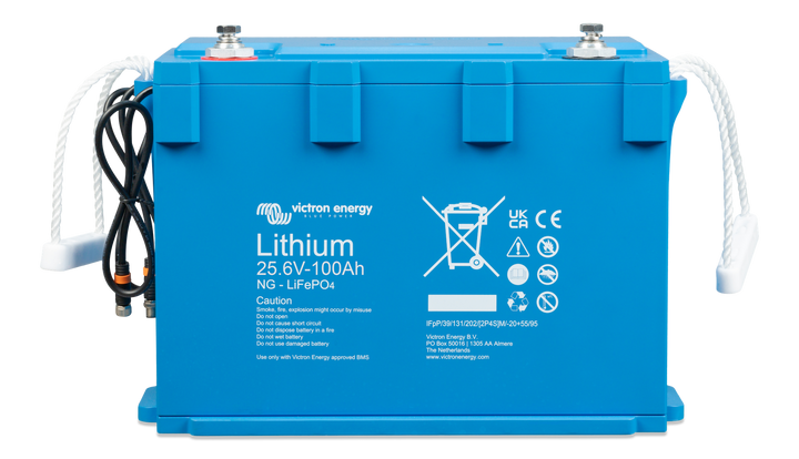 Victron NG Lithium LiFePO4 Battery - 25.6V / 100Ah - Lithium Battery