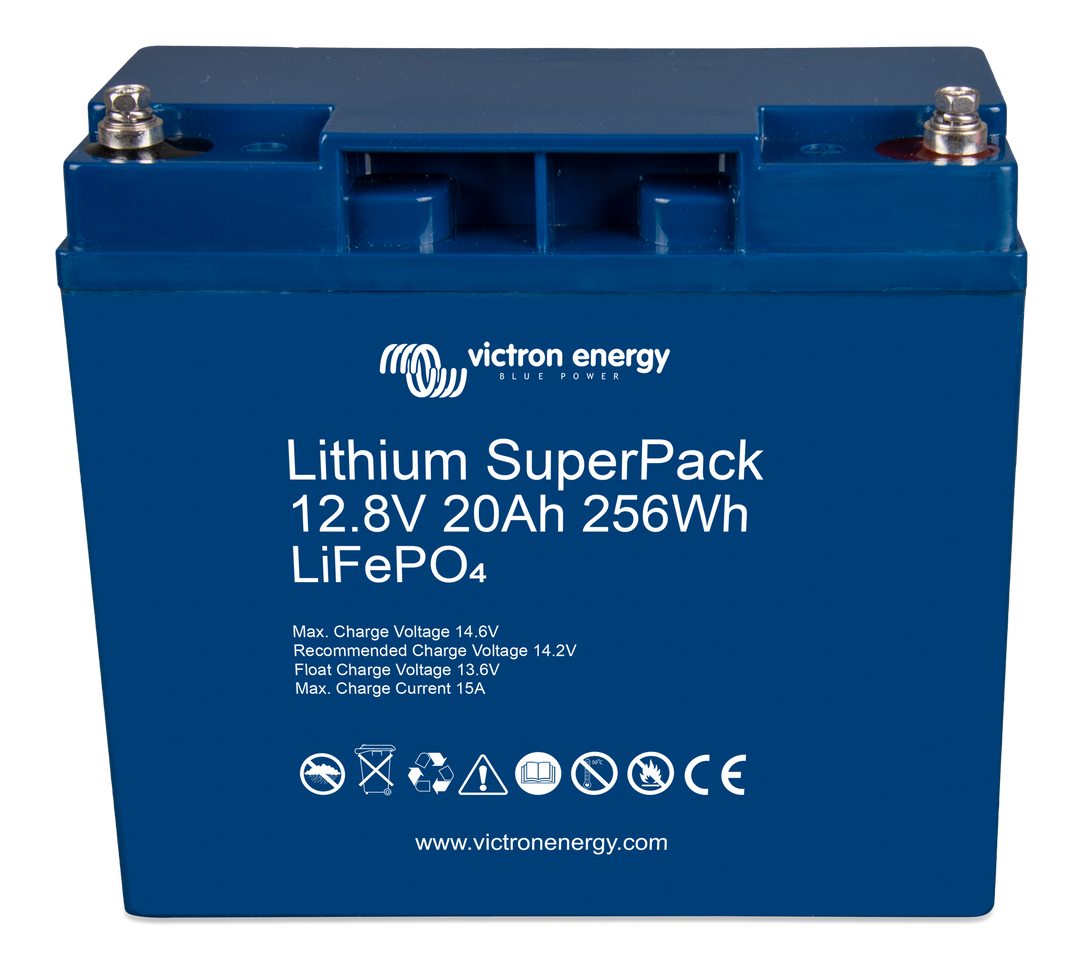 Victron Lithium SuperPack - 12.8V, 20Ah - Lithium Battery