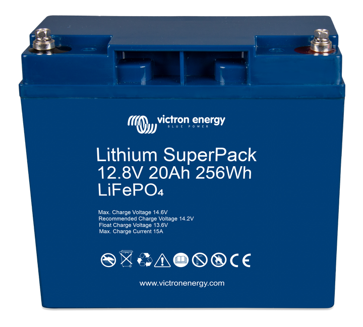 Victron Lithium SuperPack - 12.8V, 20Ah - Lithium Battery