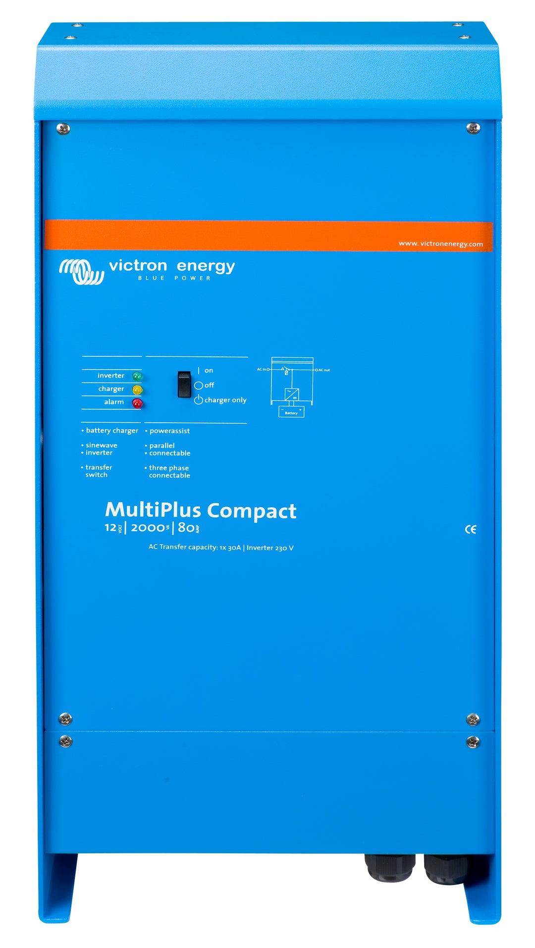 Victron MultiPlus Compact Inverter Charger 800VA-2000VA