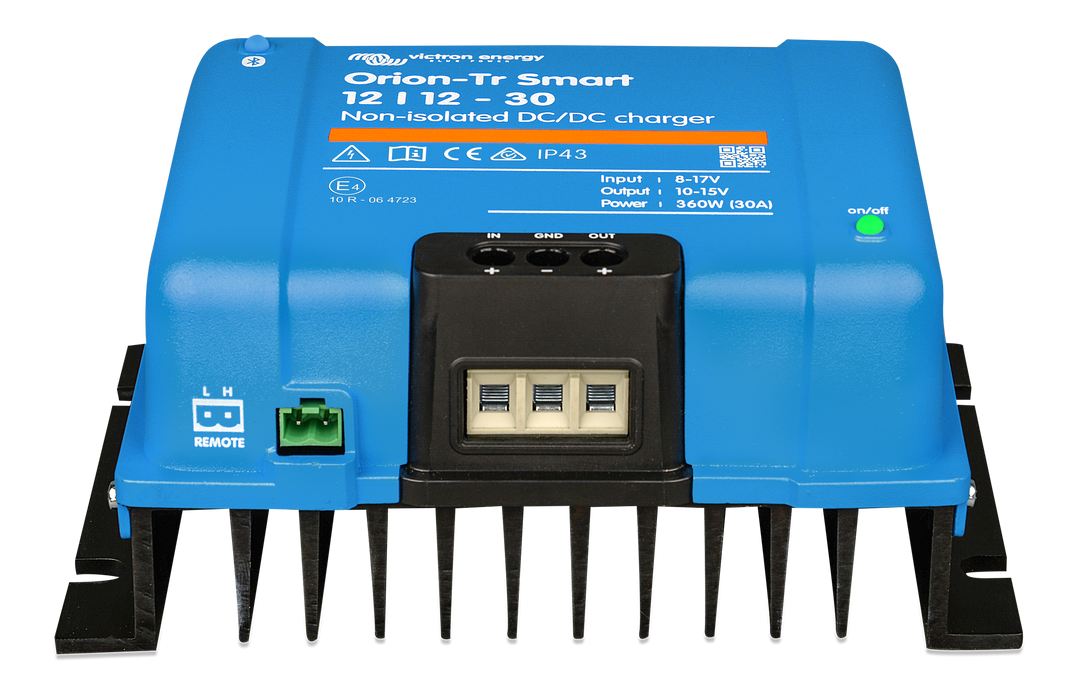 Victron Orion-Tr Smart 12V to 12V 30A Non-Isolated DC-DC Charger