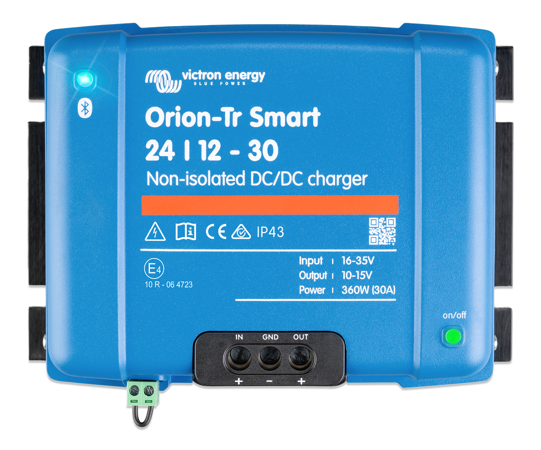 Victron Orion-Tr Smart 24V to 12V 30A Non-Isolated DC-DC Charger