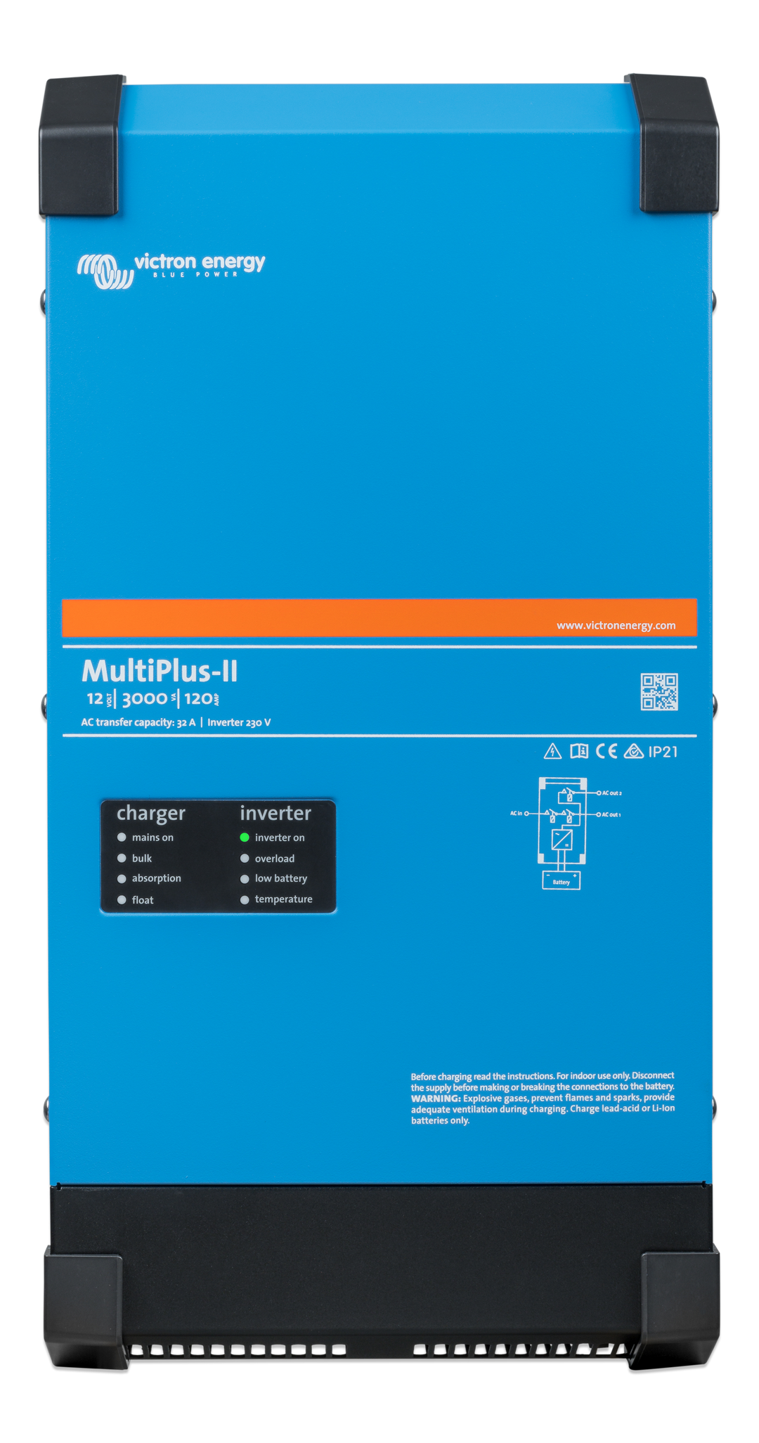 Victron MultiPlus-II Inverter Charger 3000VA-15000VA