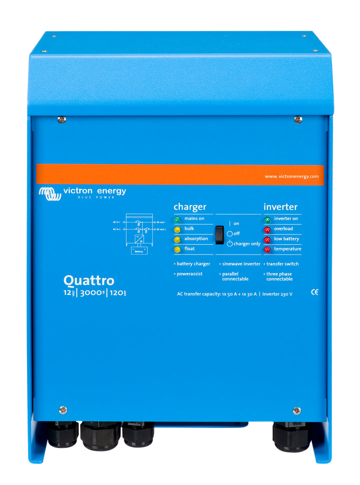 Victron Quattro Inverter Charger 3000VA-15000VA