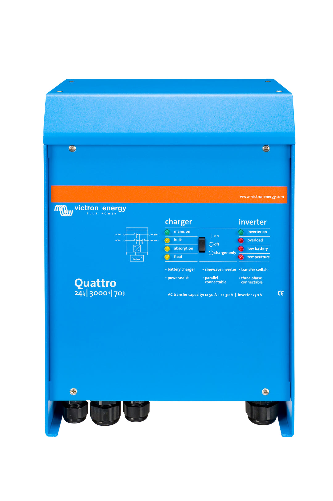 Victron Quattro Inverter Charger 3000VA-15000VA