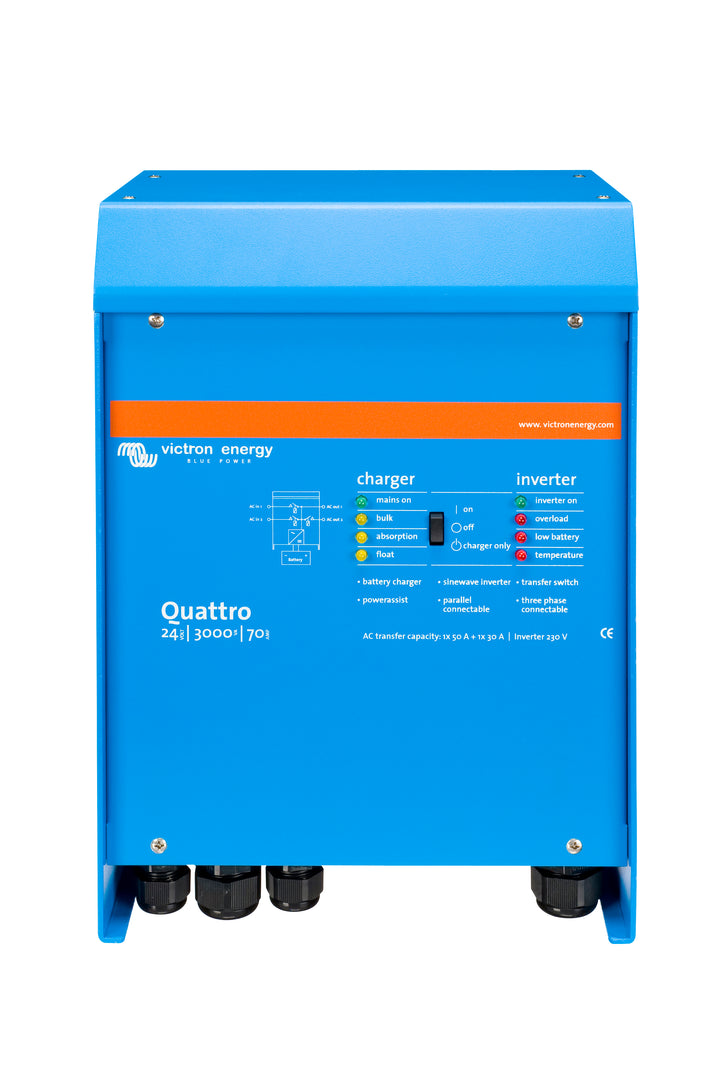 Victron Quattro Inverter Charger 3000VA-15000VA