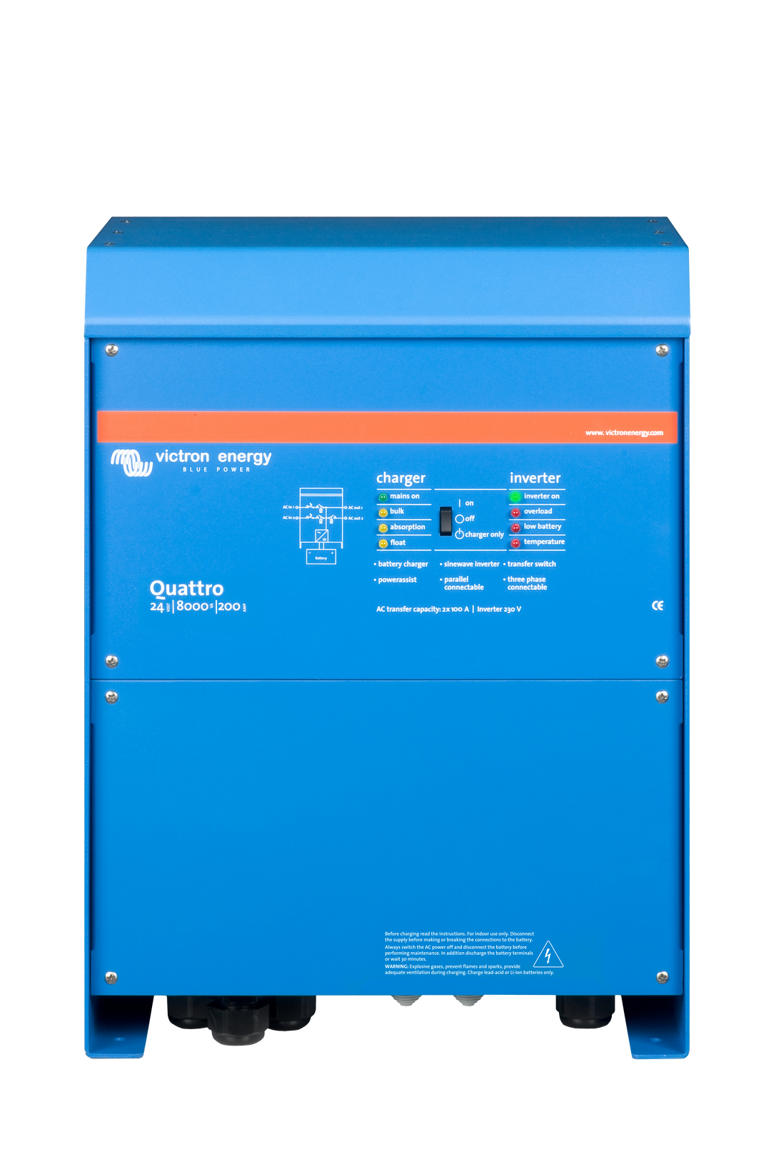 Victron Quattro Inverter Charger 3000VA-15000VA