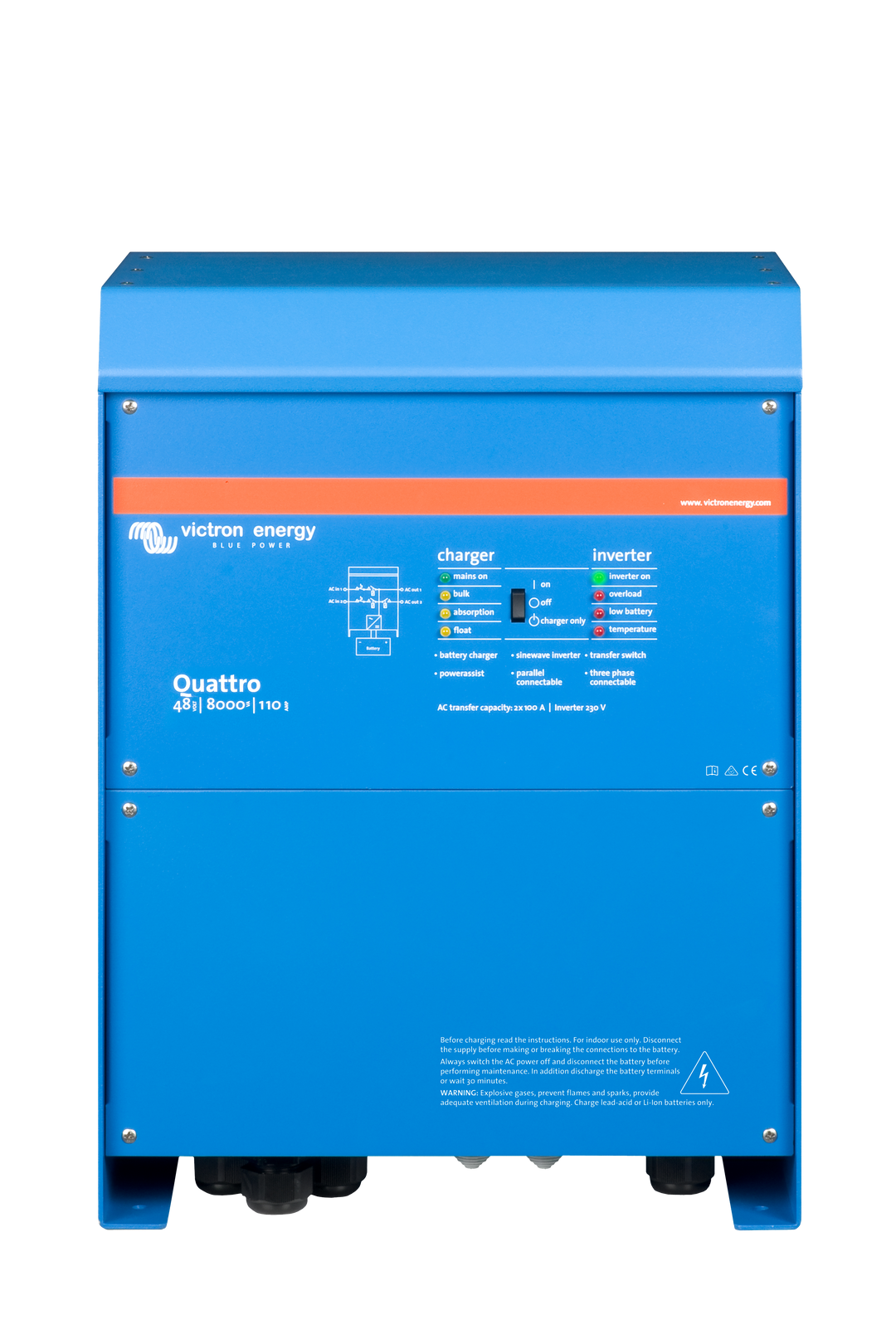 Victron Quattro Inverter Charger 3000VA-15000VA