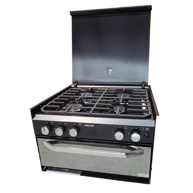 Thetford K1520 All-In-One Combination Cooker In Mirror Finish- Gas only – cooking equipment for caravan and RV use