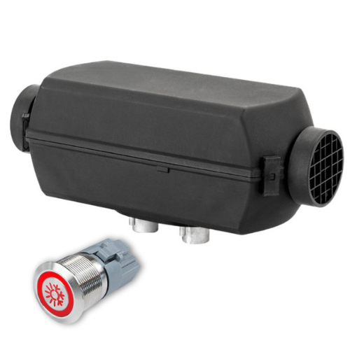 Autoterm 2D Heater 12V Pack - Push Button Controller KIT – air heaters for caravan and RV use
