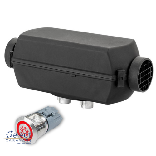 Autoterm Air 2D 2 kW 12V RV diesel heater kit with Push Button Controller