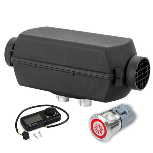 Autoterm 4D Diesel Heater 12V Pack - Comfort Controller + Push Button Controller KIT – air heaters for caravan and RV use