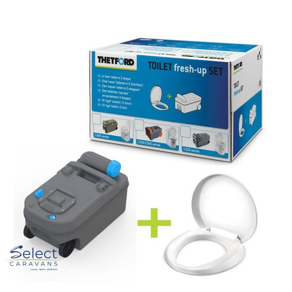 Thetford Fresh-up Set for C220 Series Cassette Toilet – toilets & hygiene for caravan and RV use