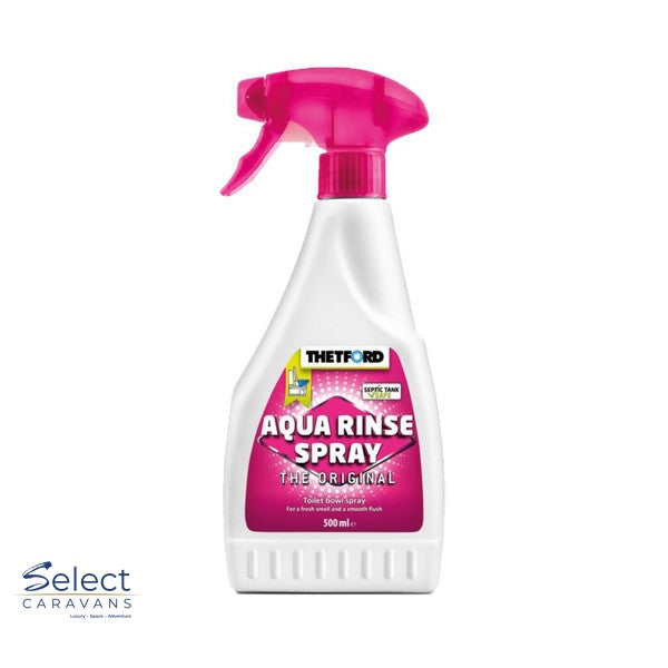 Thetford Aqua Rinse Spray - 500ml – additives for caravan and RV use